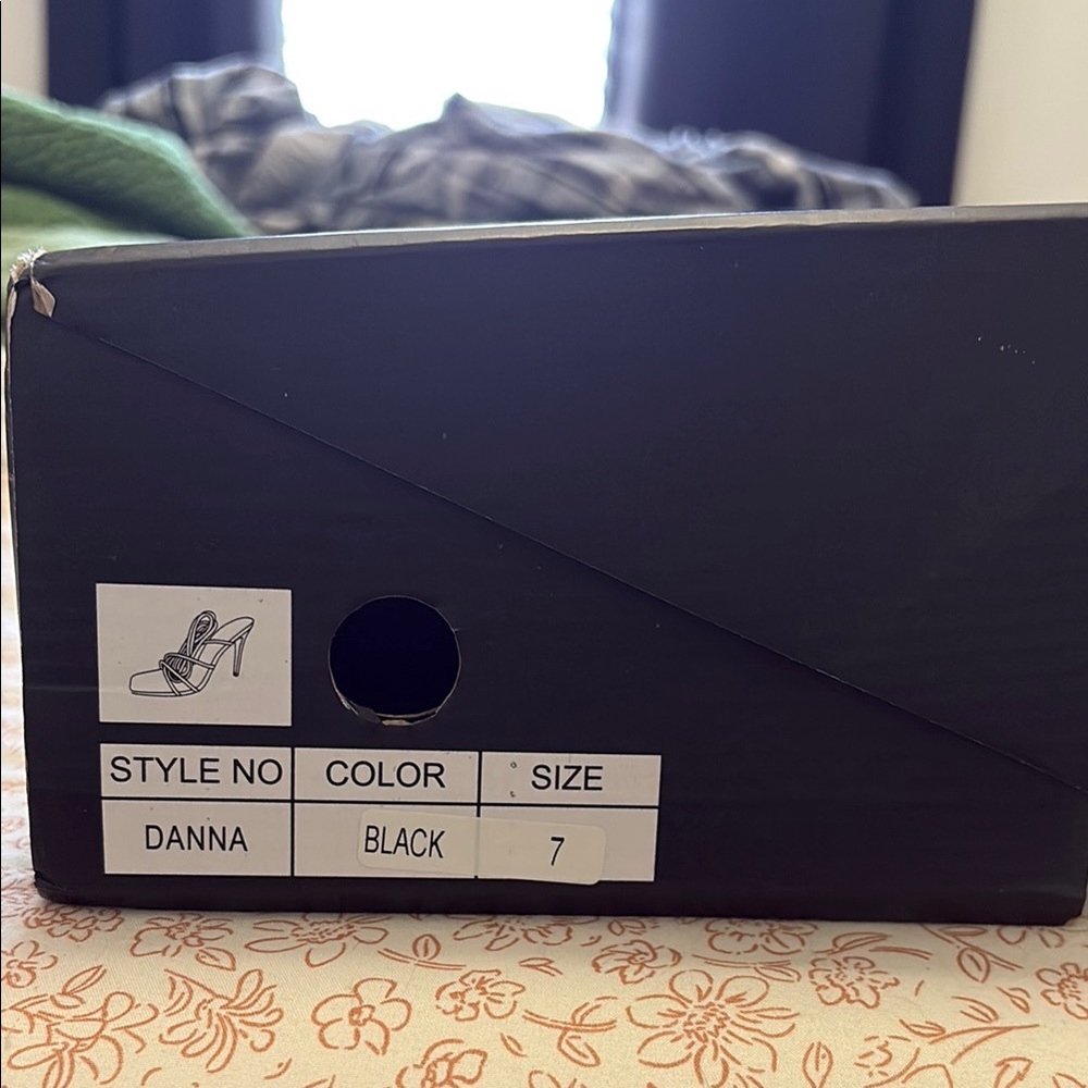 Black Danna Heels
